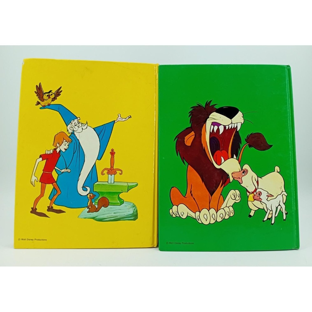 Walt Disney‎ Vintage - Au Royaume des Noms & Verbes – French Kids Book Lot RARE - Picture 2 of 11
